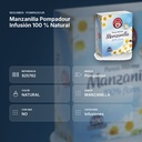 MANZANILLA POMPADOUR INFUSIÓN 100 % NATURAL  - resumen de atributos