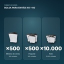 BOLSA PARA ENVÍOS 40 x 60  - formato de venta: paquete de 500, palé de 10000