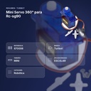 MINI SERVO 360° PARA RC-SG90  - resumen de atributos