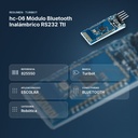 HC-06 MÓDULO BLUETOOTH INALÁMBRICO RS232 TTL  - resumen de atributos