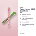 FLAUTA HOHNER 9508 COLOR CORAL - características principales