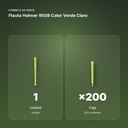 FLAUTA HOHNER 9508 COLOR VERDE CLARO - formato de venta: caja de 200