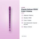 FLAUTA HOHNER 9508 COLOR VIOLETA - características principales