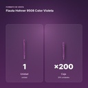 FLAUTA HOHNER 9508 COLOR VIOLETA - formato de venta: caja de 200