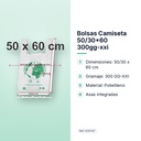 BOLSAS CAMISETA 50/30*60 300GG-XXI - características principales