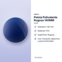 PELOTA POLIVALENTE RUGOSA 140MM - características principales