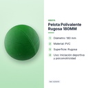 PELOTA POLIVALENTE RUGOSA 180MM - características principales