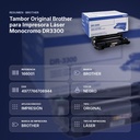 TAMBOR ORIGINAL BROTHER PARA IMPRESORA LÁSER MONOCROMO DR3300 - resumen de atributos