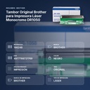 TAMBOR ORIGINAL BROTHER PARA IMPRESORA LÁSER MONOCROMO DR1050 - resumen de atributos