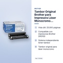 TAMBOR ORIGINAL BROTHER PARA IMPRESORA LÁSER MONOCROMO DR3100 - características principales