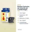 BROTHER CARTUCHO DE TINTA INK-JET LC121BK NEGRO - características principales