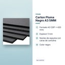 CARTON PLUMA NEGRO A3 5MM - características principales