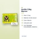 ARCILLA 1,5KG MARRON - características principales