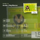 ARCILLA 1,5KG MARRON - resumen de atributos