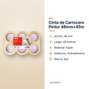 CINTA DE CARROCERO PINTOR 48MM×45M - características principales