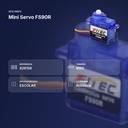 MINI SERVO FS90R - resumen de atributos