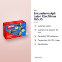 ENCUADERNA APLI LATON C/AR.18MM 100UD - características principales