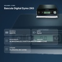 BASCULA DIGITAL DYMO 2KG - resumen de atributos