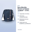 SACO MOCHILA TÉCNICO EL GANSO "ECLIPSE" – 21.9 L - características principales