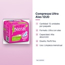 COMPRESAS ULTRA ALAS 12UD - características principales