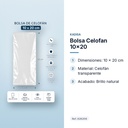 BOLSA CELOFAN 10X20   - características principales