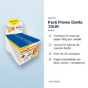 PACK PROMO GIOTTO 20UN - características principales
