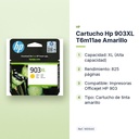 CARTUCHO HP 903XL T6M11AE AMARILLO - características principales