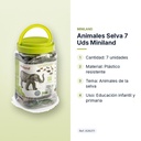 ANIMALES SELVA 7 UDS MINILAND - características principales