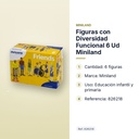FIGURAS CON DIVERSIDAD FUNCIONAL 6 UD MINILAND - características principales