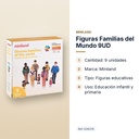 FIGURAS FAMILIAS DEL MUNDO 9UD - características principales