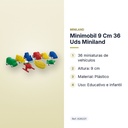 MINIMOBIL 9 CM 36 UDS MINILAND - características principales