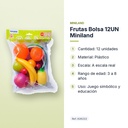 FRUTAS BOLSA 12UN MINILAND - características principales