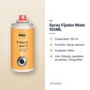 SPRAY FIJADOR MATE 150ML - características principales