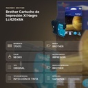 BROTHER  CARTUCHO DE IMPRESIÓN XL NEGRO LC426XLBK - resumen de atributos