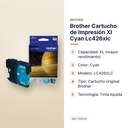 BROTHER  CARTUCHO DE IMPRESIÓN XL CYAN LC426XLC  - características principales