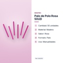PALO DE POLO ROSA  50UD   - características principales