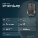 RATÓN INALÁMBRICO IGGUAL NANO-OFFICE-6D 1600DPI - resumen de atributos