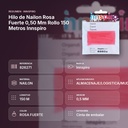 HILO DE NAILON ROSA FUERTE 0,50 MM ROLLO 150 METROS INNSPIRO - resumen de atributos