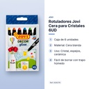 ROTULADORES JOVI CERA PARA CRISTALES 6UD - características principales
