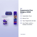 PEGAMENTO FIXO MAGICO 20GR - características principales
