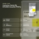 CARTUCHO CANON IFP 670/680 AMARILLO PFI107Y    - resumen de atributos
