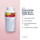PINTURA GIOTTO DEDOS BE-BE 750ML BLANCO - características principales
