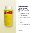 PINTURA GIOTTO DEDOS BE-BE 750ML AMARILLO - características principales