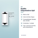 RODILLO ETIQUETADORA APLI  - características principales