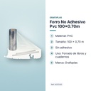 FORRO NO ADHESIVO PVC 100X0.70M  - características principales