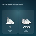 FORRO NO ADHESIVO PVC 100X0.70M  - formato de venta: caja de 100
