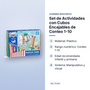SET DE ACTIVIDADES CON CUBOS ENCAJABLES DE CONTEO 1-10 - características principales