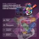 CUBOS ENCAJABLES DE CONTEO 2x2 200 PIEZAS CON ACTIVIDADES - resumen de atributos