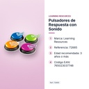 PULSADORES DE RESPUESTA CON SONIDO - características principales