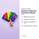 DOMINO JUMBO DE GOMA EVA 28UDS - características principales